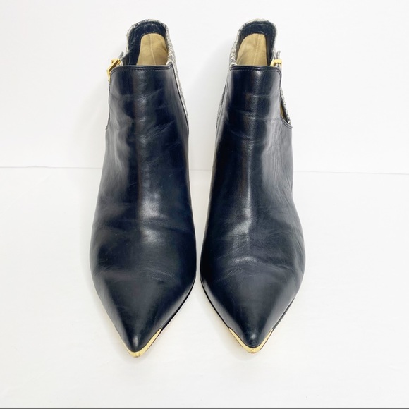 Ted Baker Snakeskin High Heel Booties Size 40.5 - Picture 4 of 15